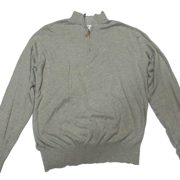 Peter Millar Men's Pullover Zip Sweater Cotton Silk Blend Size M - Picture 1 of 6